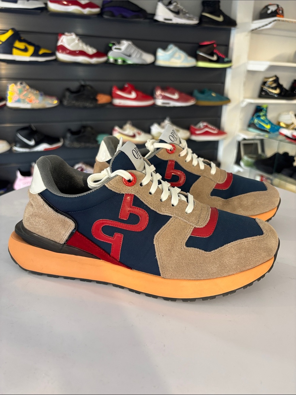 OPP France Lace Up Suede Mens Size 9.5